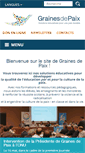 Mobile Screenshot of grainesdepaix.org